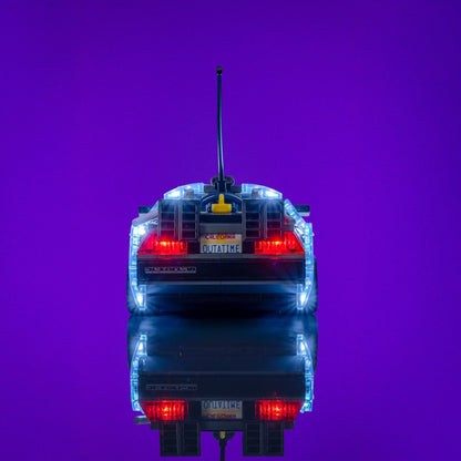 Lichtset für LEGO® Zeitmaschine aus Zurück in die Zukunft #77256