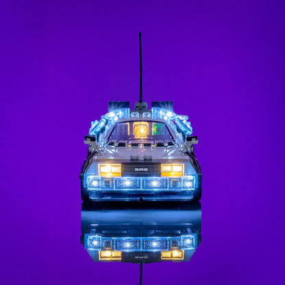 Lichtset für LEGO® Zeitmaschine aus Zurück in die Zukunft #77256