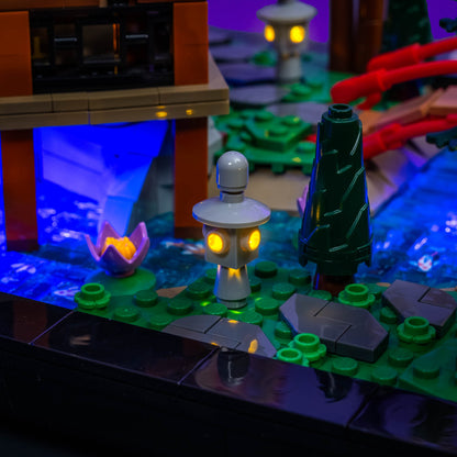 Lichtset für LEGO® Ruhiger Garten #10315