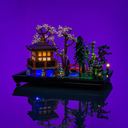 Lichtset für LEGO® Ruhiger Garten #10315