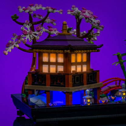 Lichtset für LEGO® Ruhiger Garten #10315