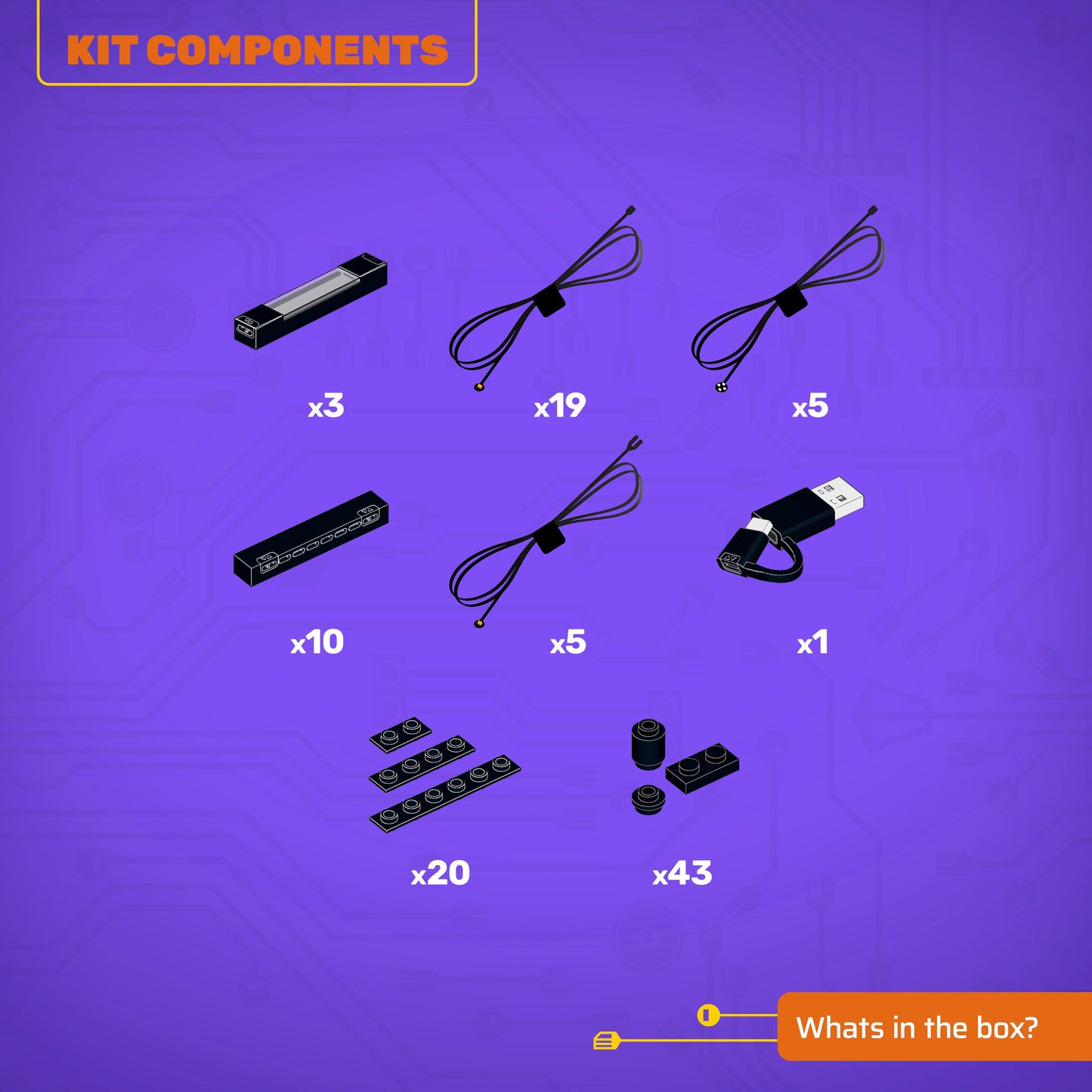 Lichtset für LEGO® Tropisches Aquarium #10366