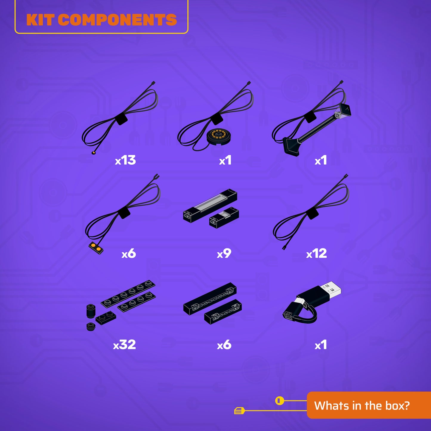 Light Kit for LEGO® Town Hall #10224