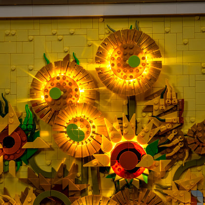 Light Kit for LEGO® Vincent van Gogh – Sunflowers #31215