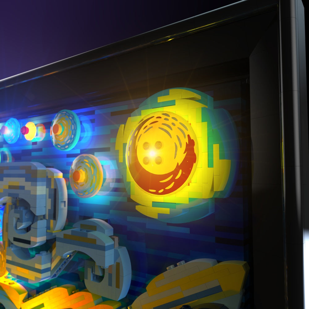 Lichtset für LEGO® Vincent van Gogh - Die Sternennacht #21333