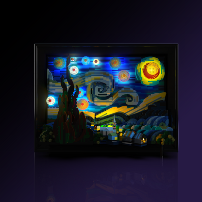 LMB 2.0 Light Kit for LEGO® Vincent van Gogh - The Starry Night #21333