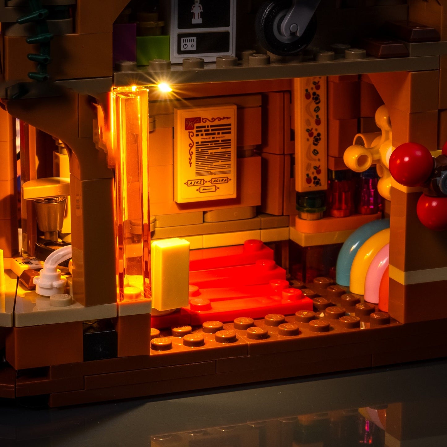 Light Kit for  LEGO® Willy Wonka & The Chocolate Factory #21360