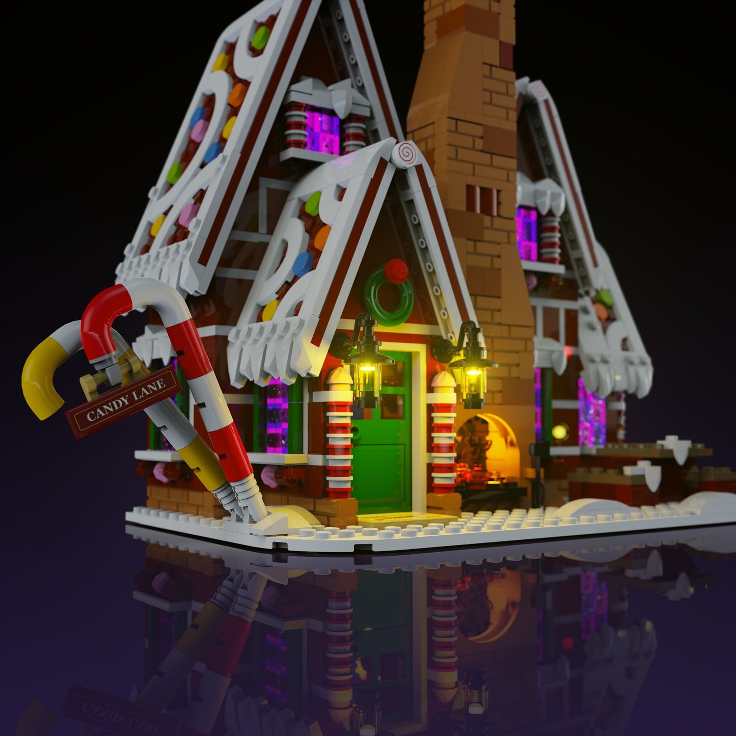 Lichtset für LEGO® Lebkuchenhaus #10267