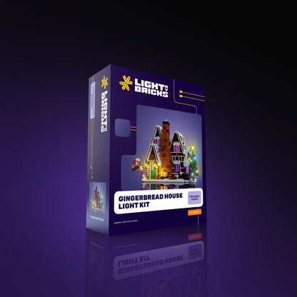 Lichtset für LEGO® Lebkuchenhaus #10267