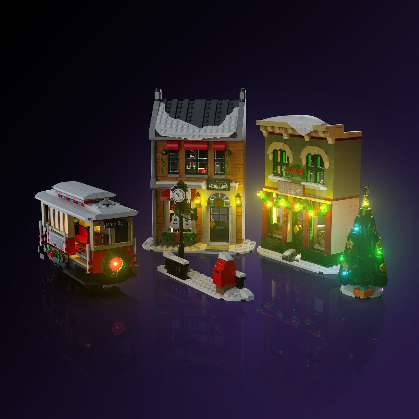 Lichtset für LEGO® Holiday Main Street #10308
