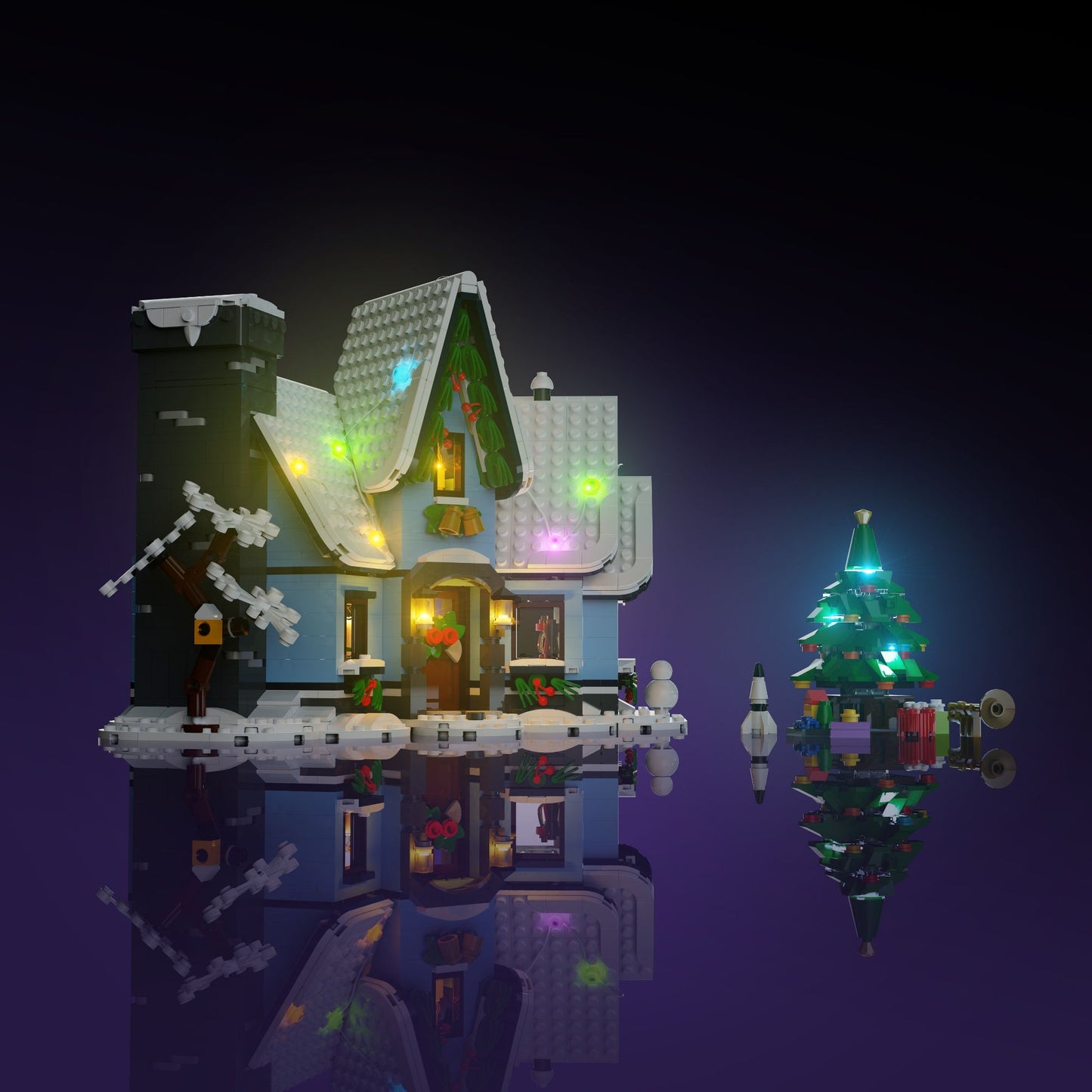 Lichtset für LEGO® Santas Besuch #10293