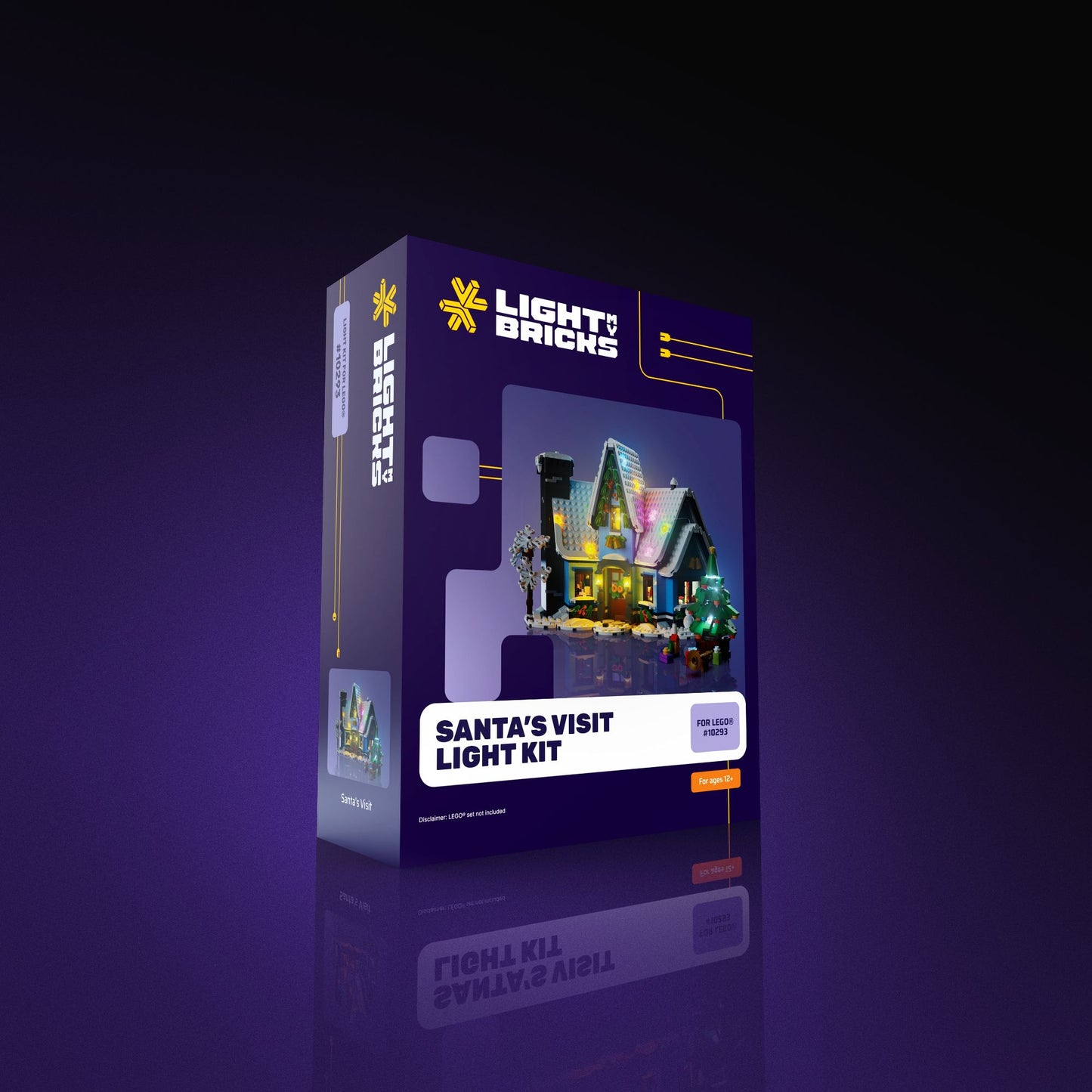 Lichtset für LEGO® Santas Besuch #10293