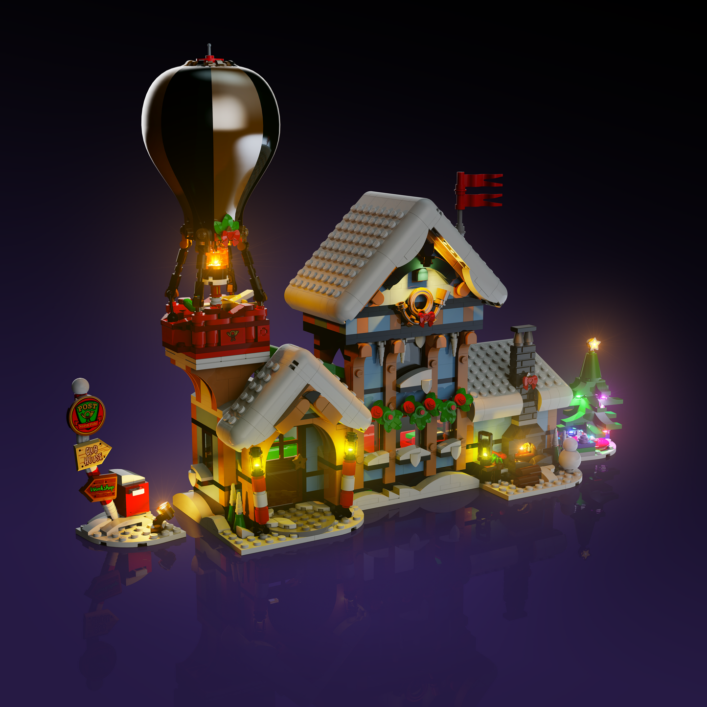 Light Kit for LEGO® Santa's Post Office #10339