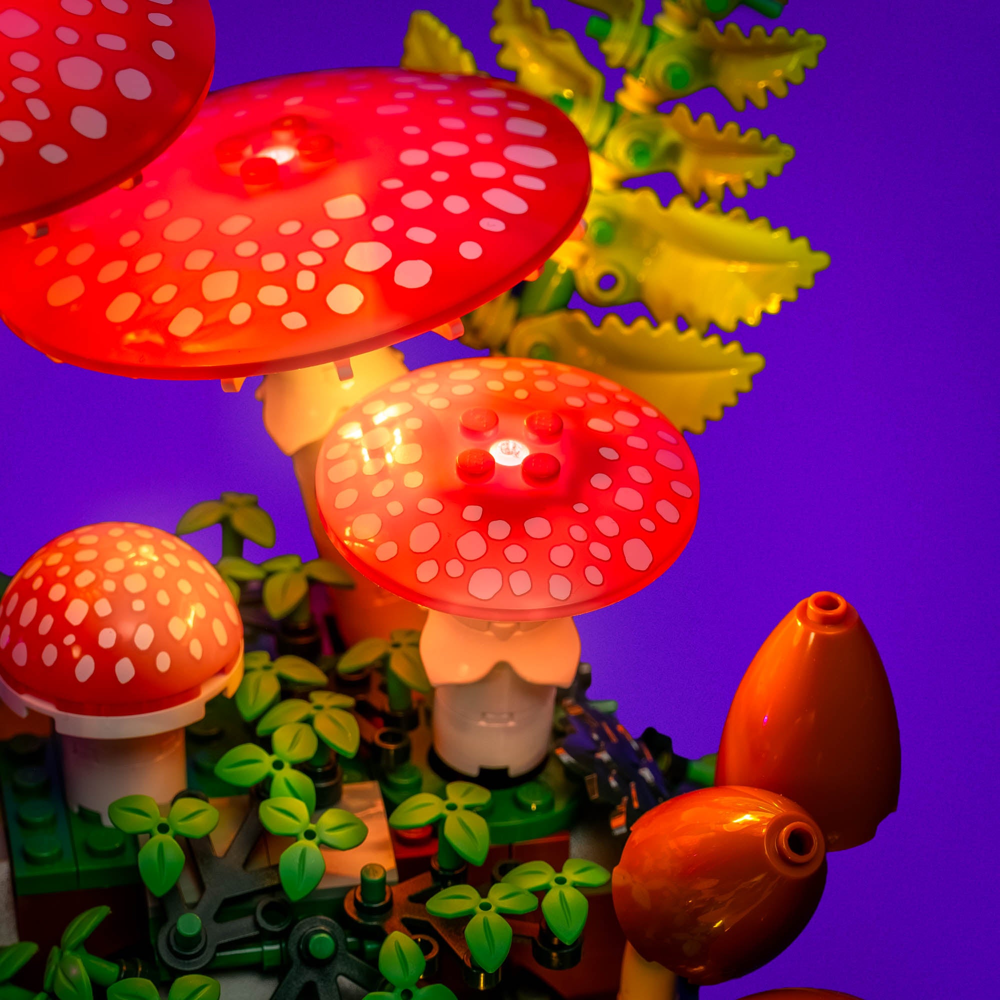 Light Kit for LEGO® Woodland Mushrooms #11505 | Light My Bricks