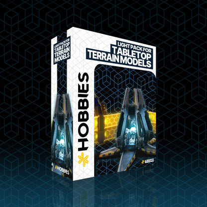 LMB Hobbies Tabletop Terrain Model Kit Light Pack