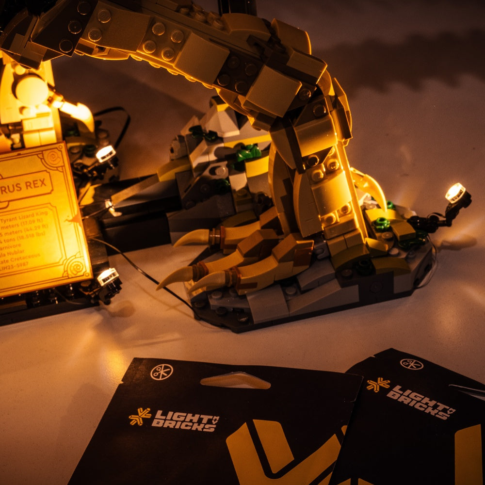 LEGO® Dinosaurierfossilien Tyrannosaurus Rex #76968 DIY Lichtbundle
