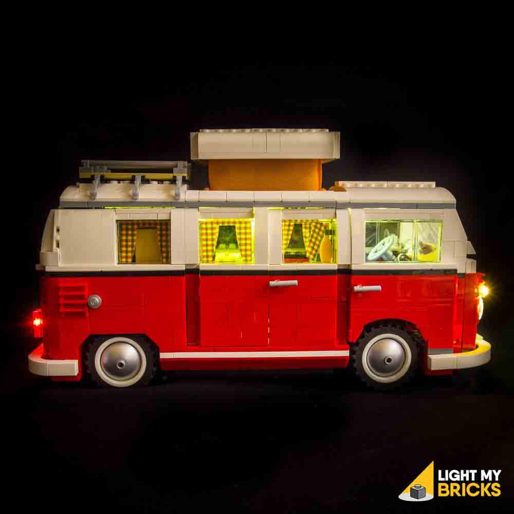 tavle vand blomsten leder LEGO® Volkswagen T1 Camper Van 10220 Light Kit