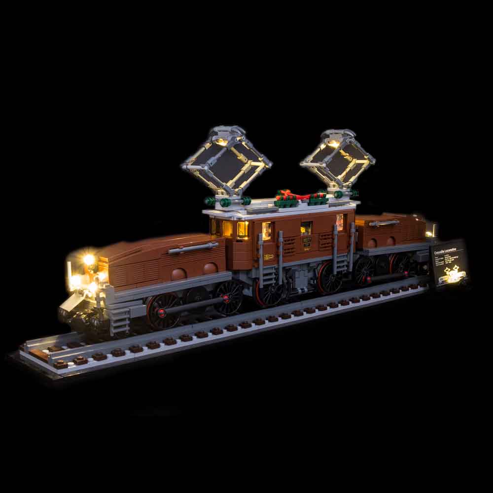 LEGO Krokodil-Lokomotive Nr. 10277 Beleuchtungsset