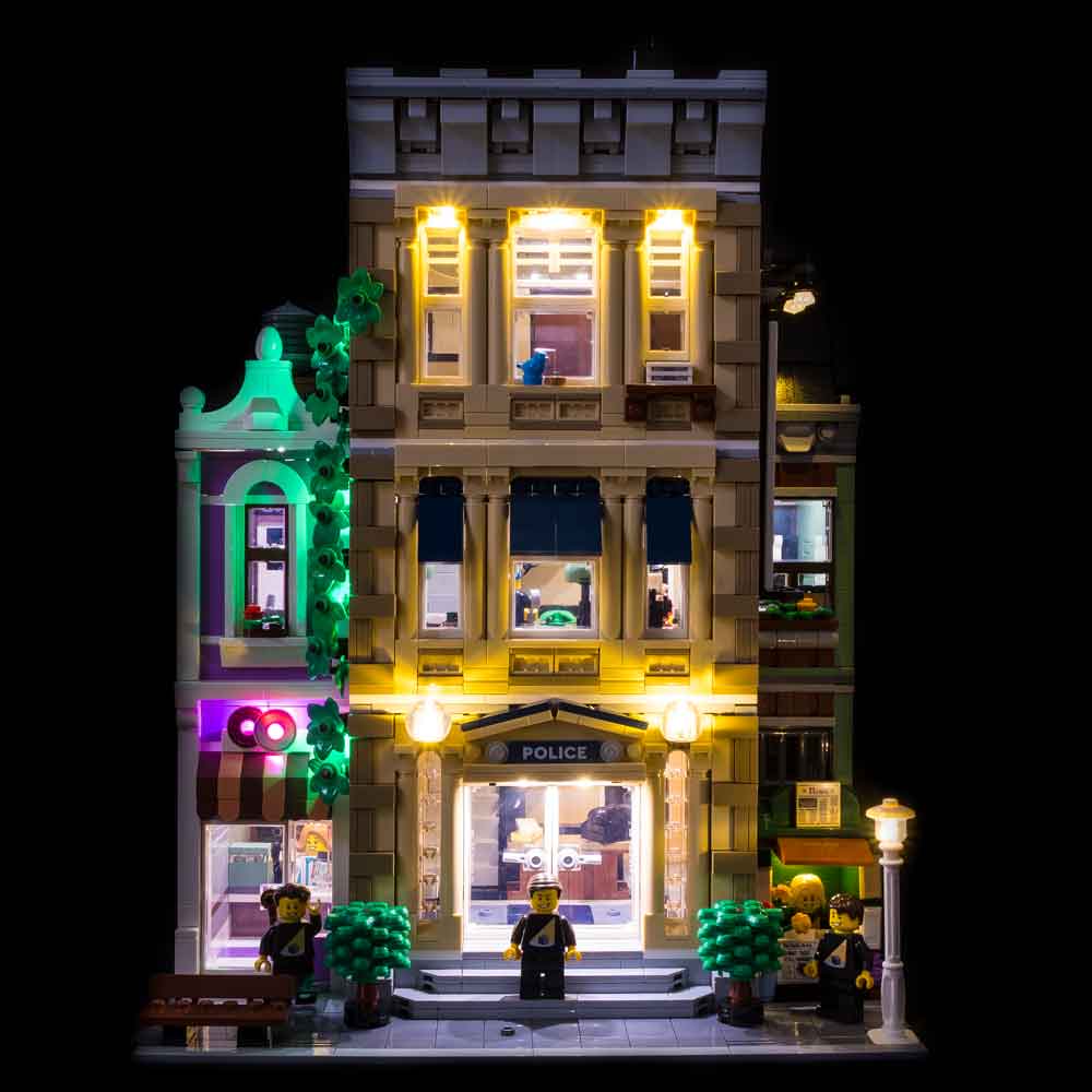 LEGO Polizeistation Nr. 10278 Beleuchtungsset