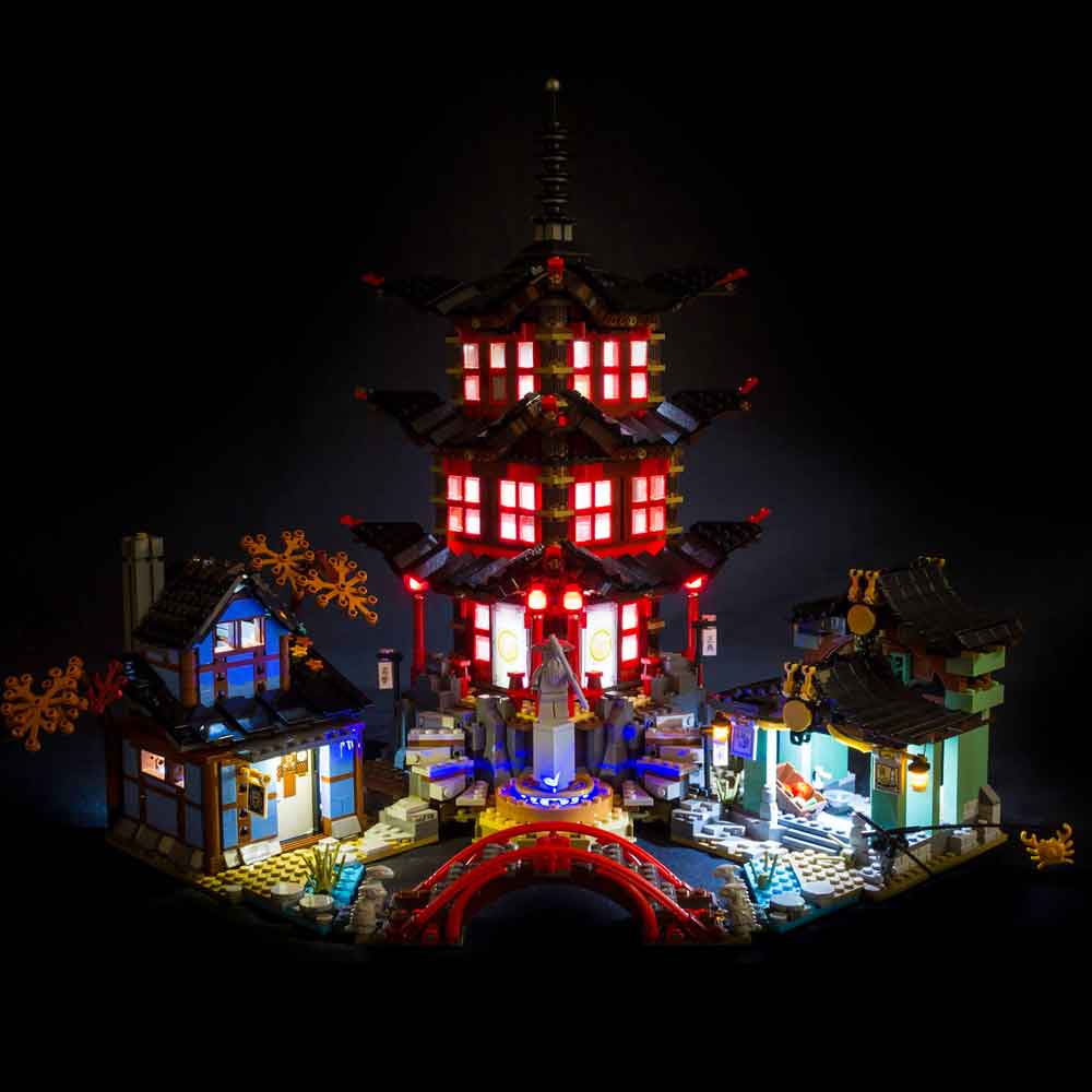 LEGO Ninjago, Tempel des Airjitzu #70751 Beleuchtungsset