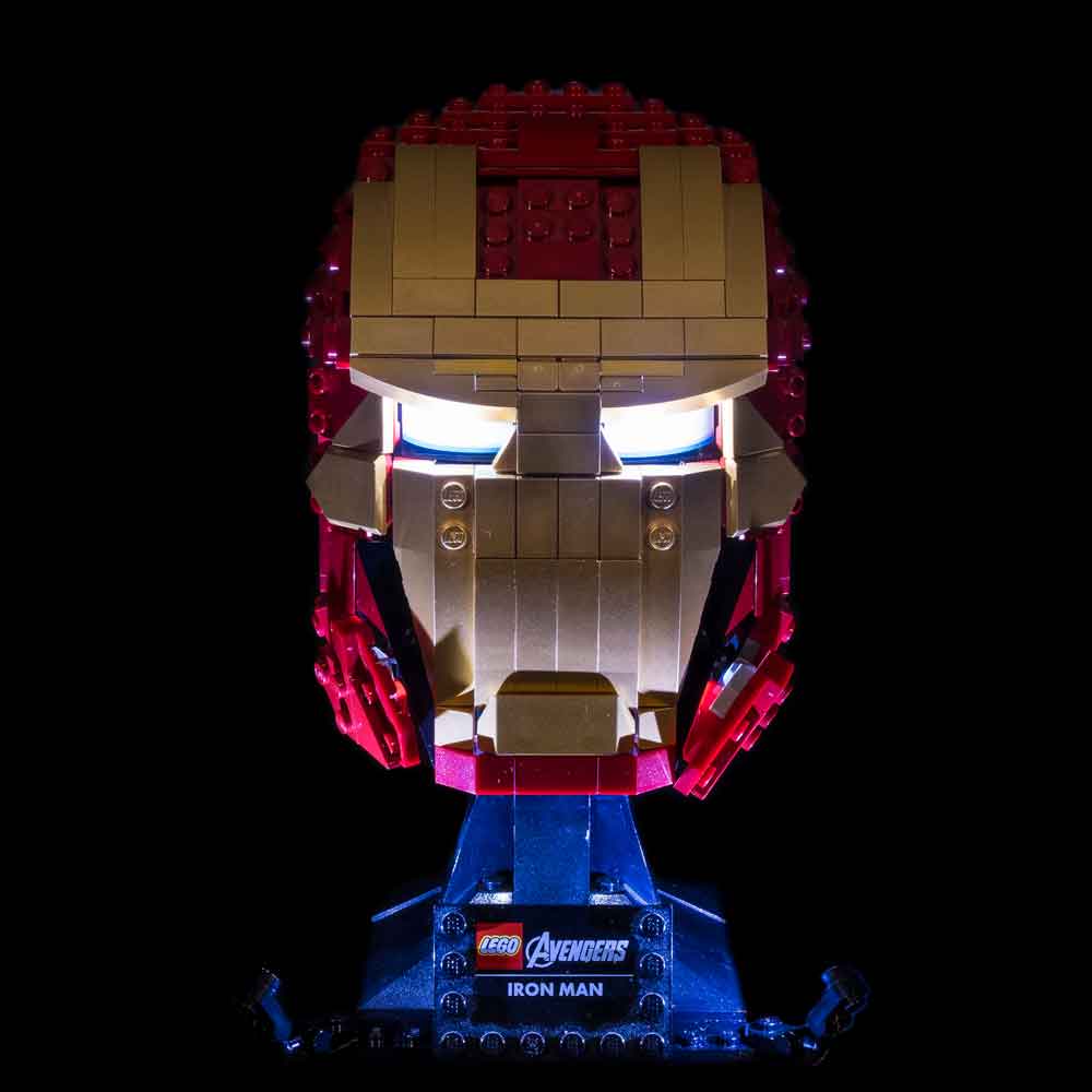 LEGO Iron Man Helm #76165 Beleuchtungsset