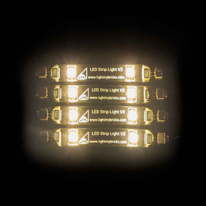 LED-Lichtleisten - Warmweiß (4er-Pack)