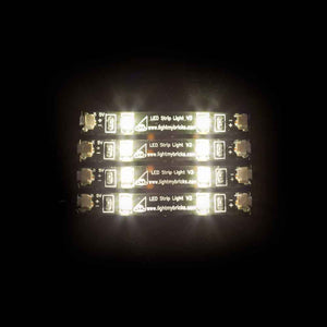 LED-Lichtleisten - Weiß (4er-Pack)